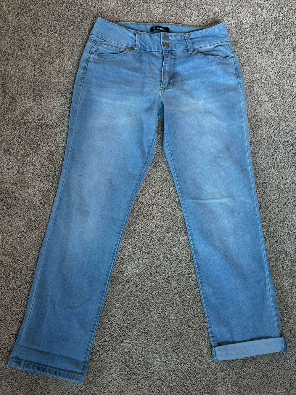 d. jeans Light Blue High-Rise Women’s Jeans